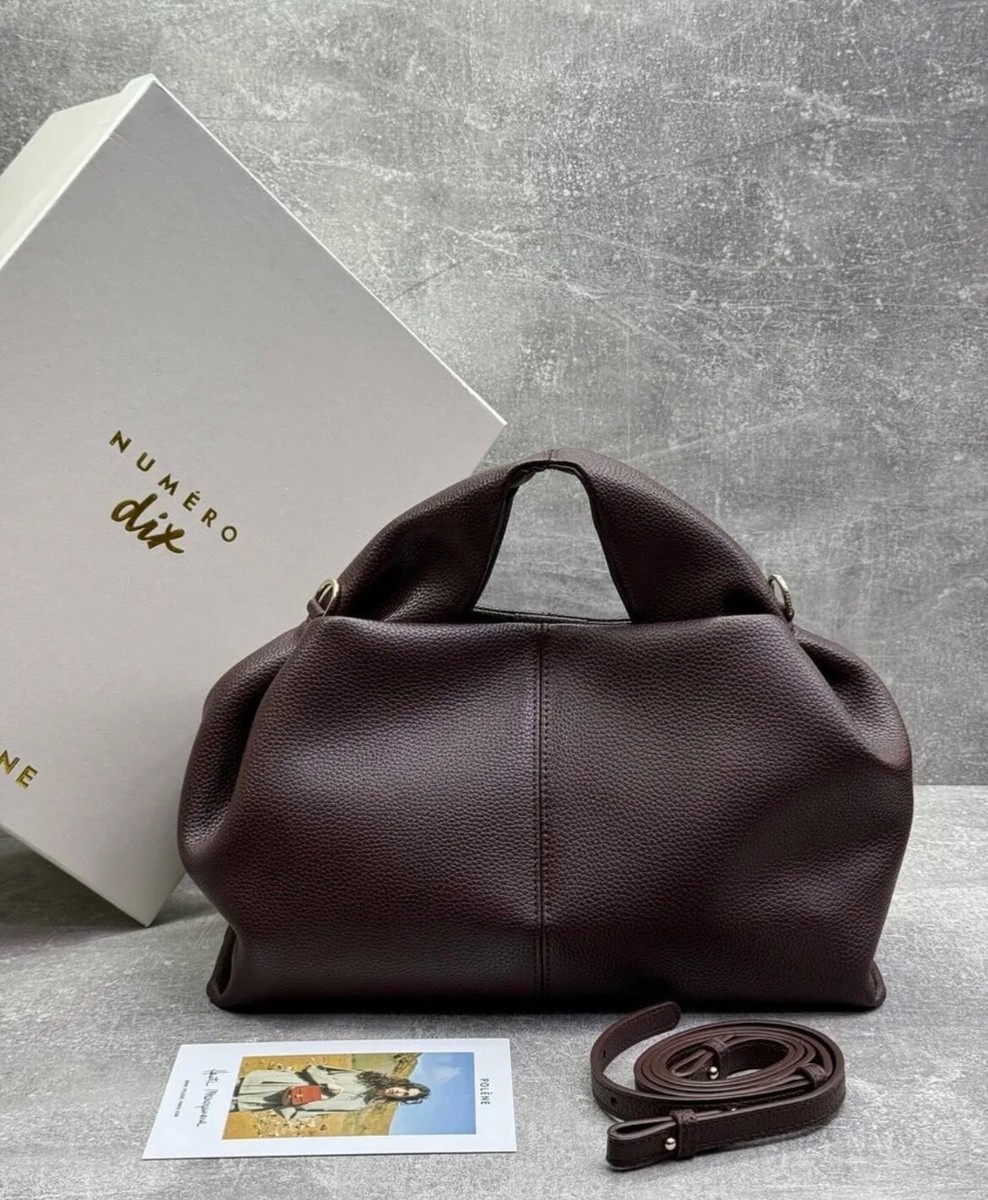 Polene-Fashionable Trendy Bag Made of Genuine Leather Polene