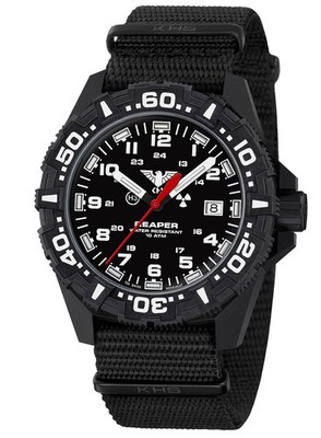 KHS Herrenuhr mit Textilband Reaper MKII RE2F.NB