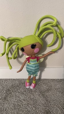 Full Size Lalaloopsy Doll Pix E. Flutters W/ Fairy Wings & Green Silly Hair 2009