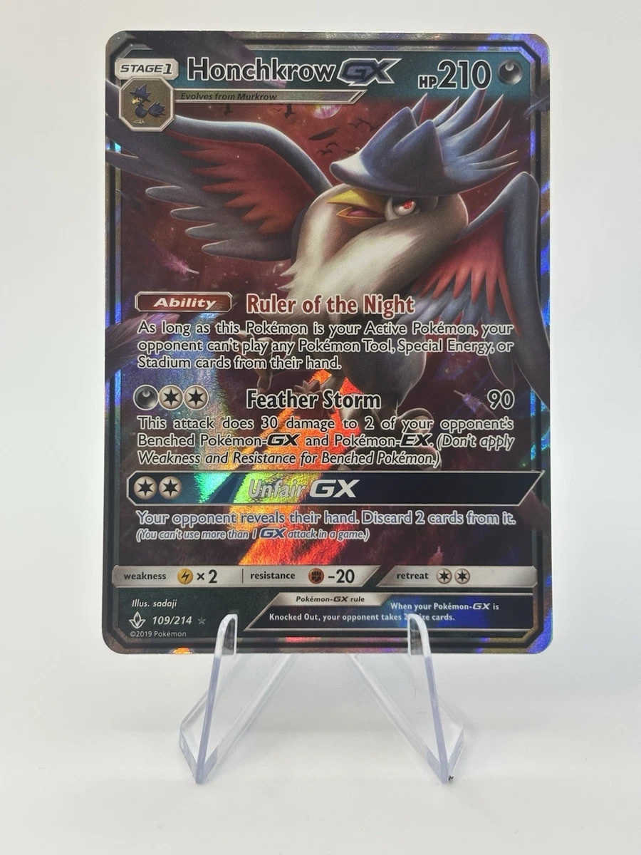 Honchkrow GX Pokémon TCG Cards for sale