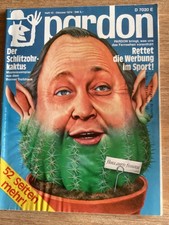 PARDON Satire Zeitschrift Magazin 10 Oktober  1974
