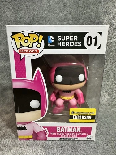 Funko Pop! DC Universe - Batman - Pink Entertainment Earth Exclusive #1