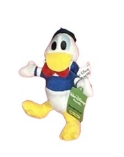 NEW Kellogg  s 2001 Walt Disney World Donald Duck Mini Bean 4  Plush Toy SEALED