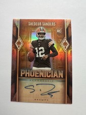 Panini 2025 Phoenix Phoenician Penmanship Shedeur Sanders Rookie Auto #PHP-1