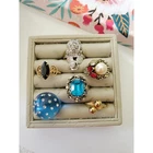 Vintage Lot of Costume Jewelry Rings 1.0