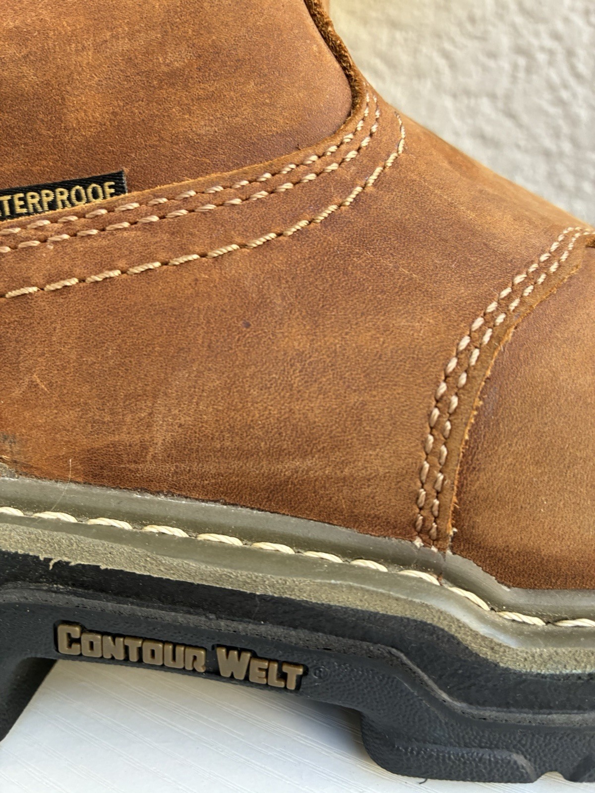 Wolverine Multishox Waterproof Pull-On Work Boots… - image 4