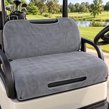 Golf Cart Seat Covers, Thickened Short Plush Seat Towel Blanket with Non-Slip...