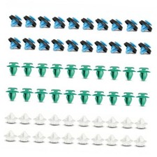 60PCS Nylon Wheel Arch Retaining Clips, Fender Flare Door Moulding Fasteners
