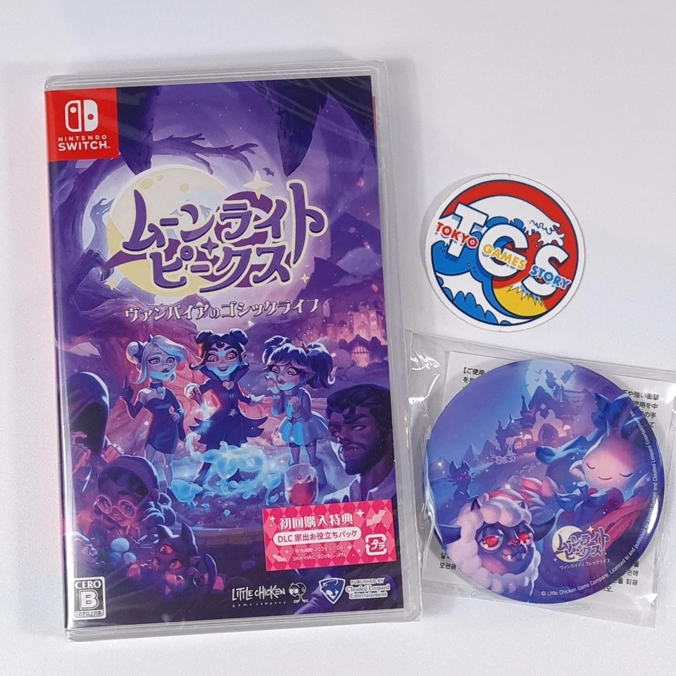Moonlight Peaks + bonus Switch Japan [Game in Multi-Languages/Action Adventure] - Photo 1/4