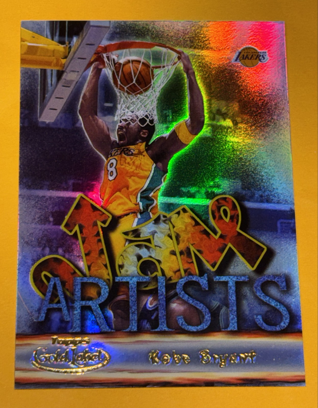 2000-01 Topps Gold Label - Jam Artists Kobe Bryant #JA8