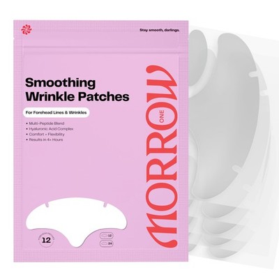 One - Peptide-Infused Smoothing Forehead Wrinkle Patches - Overnight Patches ...