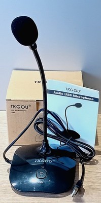 TKGOU UM6 USB Mikrofon Plug & Play Heimstudio USB PC Laptop/Computer Originalverpackt