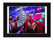 Asuka Signed Signed Autograph PHOTO Pre Print / Framed Wrestling / WWE