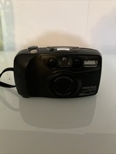 Pentax IQZoom EZY 35mm Point  Shoot Film Camera 38-70mm Tested, Working