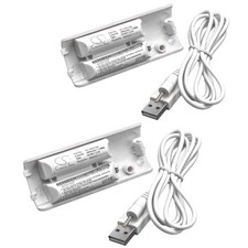 2x Batteria per Nintendo Wii Controller Remote Plus 400mAh