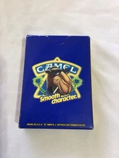 VTG Joe Camel Cigarette Advertising Playing Cards Deck Smooth Character 1989 VGC