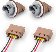 2 Set Turn Signal Socket and Pigtail Connector Kit OEM YF1Z13411CA 2U5Z13411Sa,T