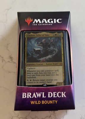 Magic the Gathering - Wild Bounty Throne of Eldraine Brawl Deck * SEALED*