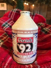 OERTELS CONE TOP Beer Can flat pull **** Gorgeous Top Grade Can