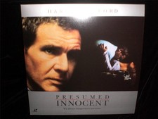 Laserdisc Presumed Innocent 1990 Harrison Ford, Raul Julia, Greta Scacchi
