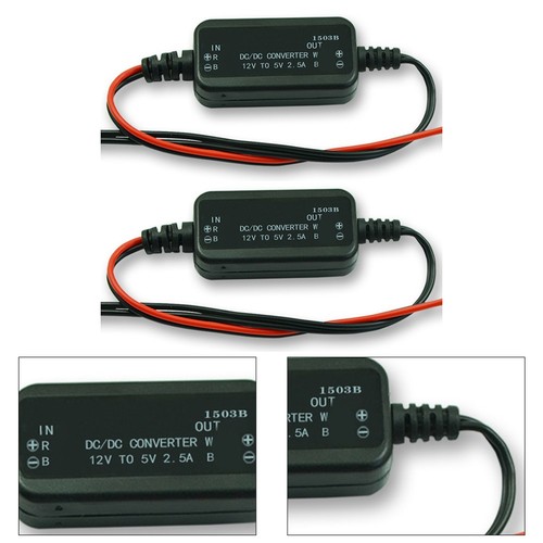 High Performance DC Voltage Reducer 12V to 5V 2 5A for Car Stereos and More - Picture 5 of 12