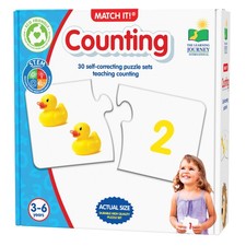 : Match It - Counting - 30 Piece -Correcting Number  Learn to Count Puzzle ...