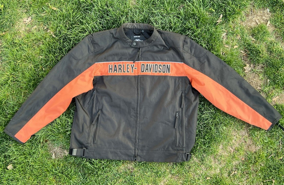 Harley Davidson Men's Trenton Colorblocked Riding Jacket/98541
