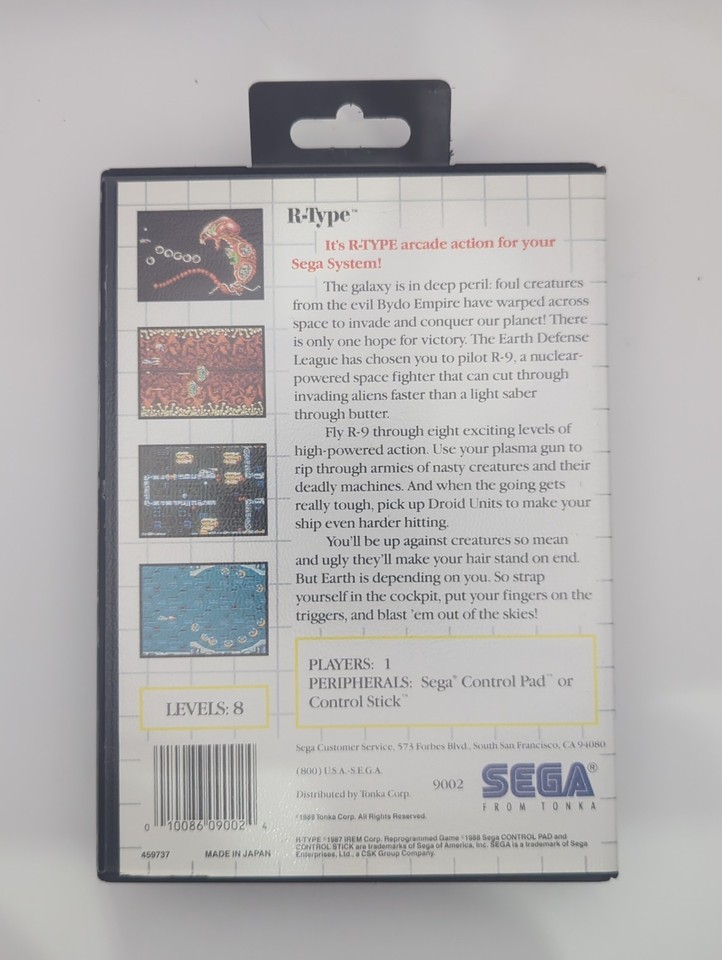 R-Type (Sega Master, 1988) CIB 10086090024| eBay