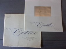 Cadillac Range Orig 1959 Usa Mkt Large Prestige Brochure In Envelope - Eldorado