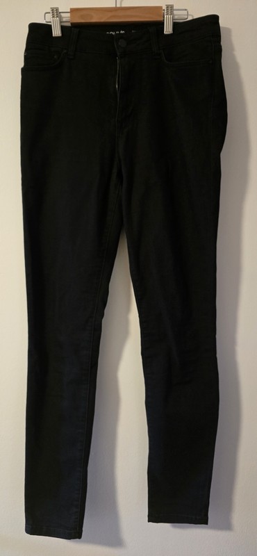 Colin's 760 Diana Skinny Leg Jeans in black Size 10