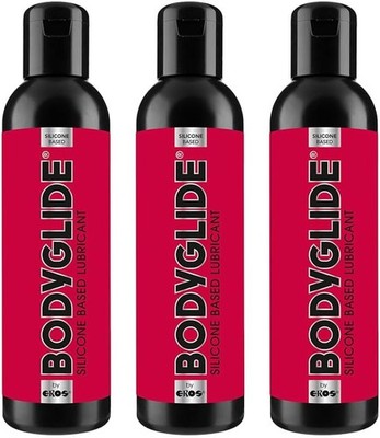 BODYGLIDE  Silicone Based Lubricant Gleitgel auf Silikonbasis - 3 x 500 ml