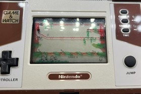 NINTENDO GAME & WATCH DONKEY KONG II 2 MULTI SCREEN JR-55 RETRO CONS (MVP032708)