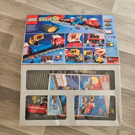 Lego 4563 Load N' Haul Railroad Train 9V (1992) 100% Complete Notice Box