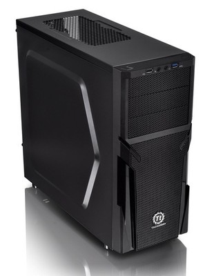 Thermaltake Versa H21 SPCC ATX Mid Tower Computer Chassis CA-1B2-00M1NN-00,Bl