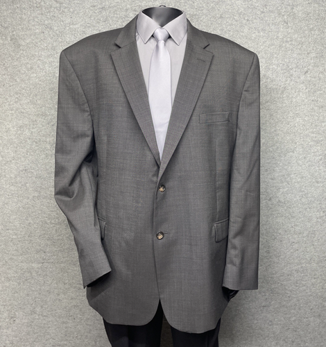 Jos A Bank Herren 54 L Braun Wolle Tailored Fit 2-Knopf Blazer Anzug Sakko - Bild 10 von 16