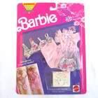 VTG Barbie Fancy Frills Fashion #2978 Pink Floral Lingerie Set Mattel 1991 NEW