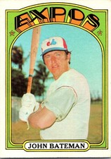 John Bateman 1972 Topps #5 Montreal Expos