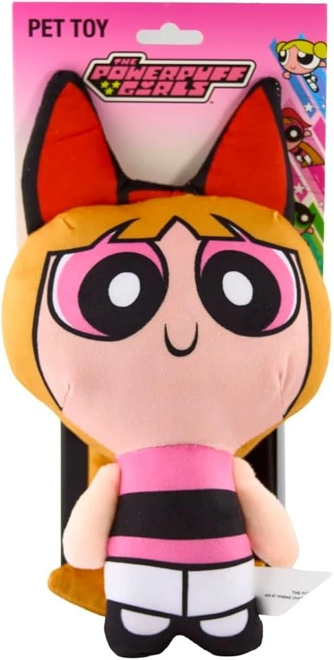 Peluche Chirrido Juguete Perro - Las Niñas Superpoderosas Flor NUEVO Foto 3 de 4