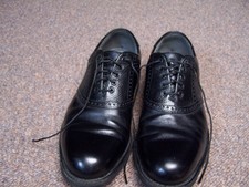 FOOTJOY BLACK DRESS SHOE SIZE 10D
