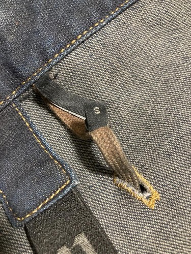 11 by BBS DON'T DENIM JACKET Vintage Indigo S - Picture 7 of 8