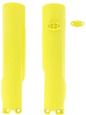 Acerbis Lower Fork Guards Yellow #2979290005 Husqvarna/Gas Gas