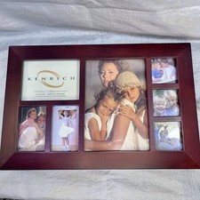 Kenrich Memory Book Photo Album - Wood Frame, 150 Photos