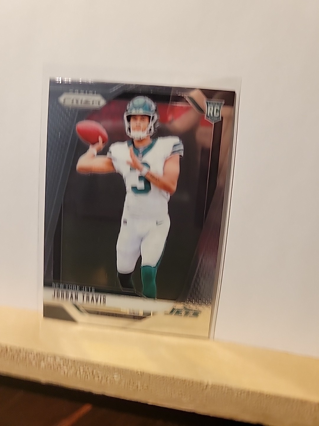 Jordan Travis 2024 Panini Prizm No. 359 Base Rookie N.Y. JETS RC