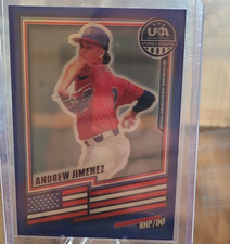 Panini 2026 Andrew Jimenez #146 USA Baseball Prizm Serial Numbered