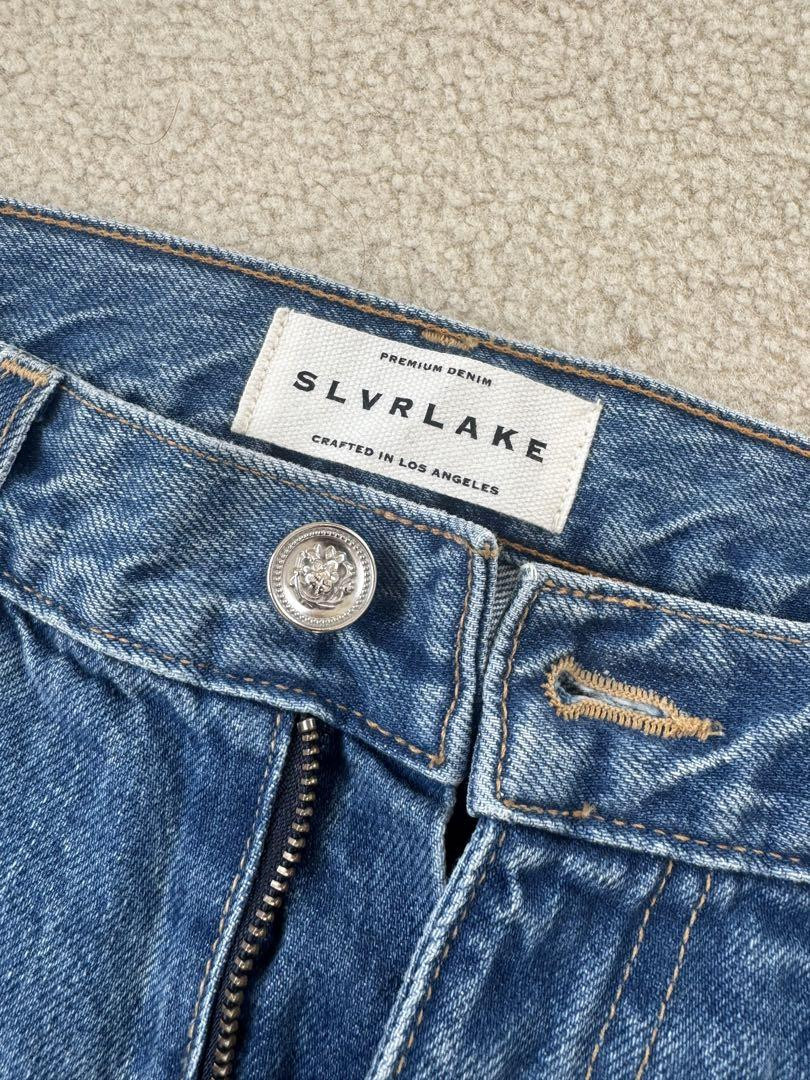 関税込み】SLVRLAKE ブルー Hero ジーンズ SLVRLAKE Hero