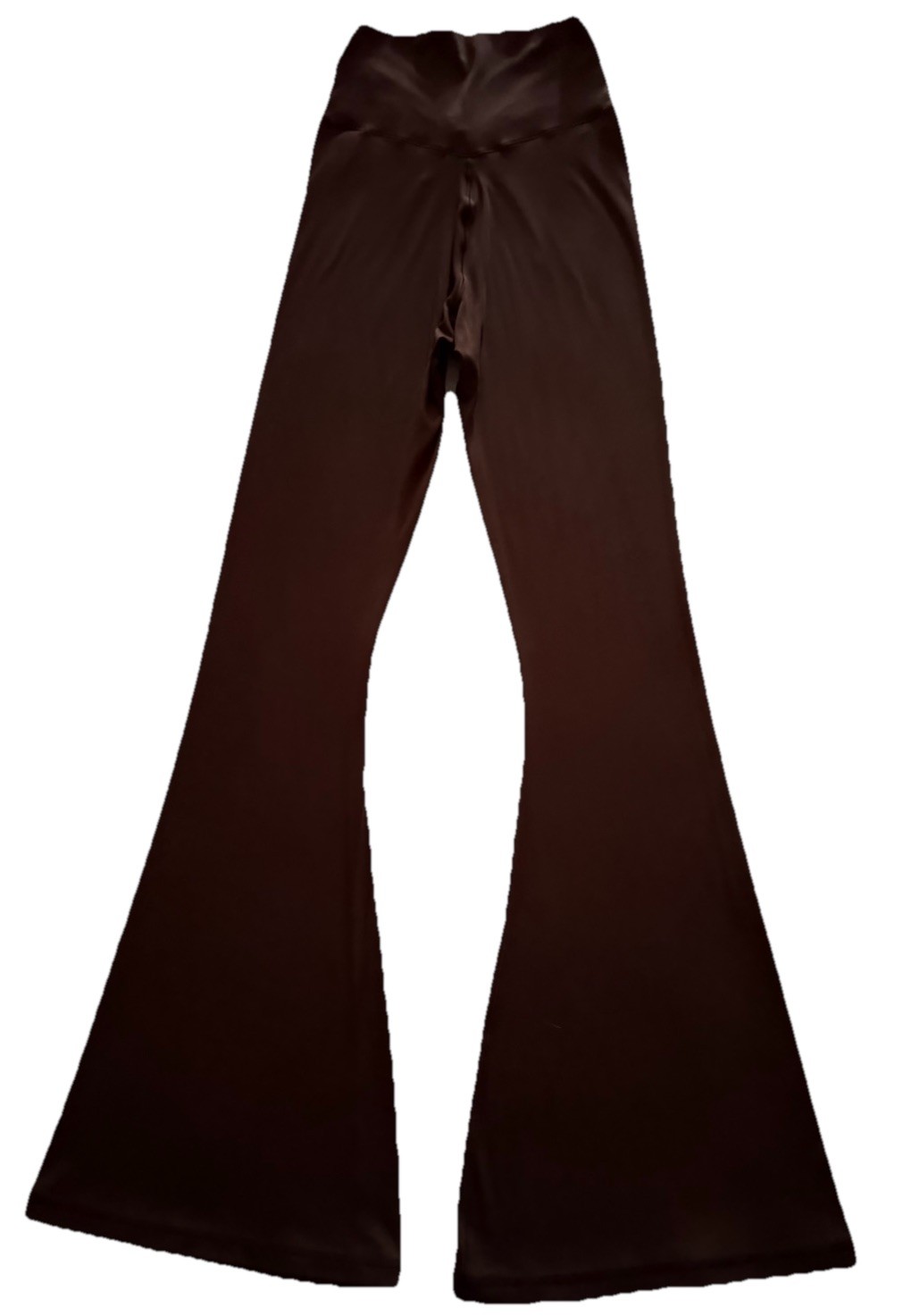 🤎OFFLINE by Aerie Real Me Flare Short Ins Crossover Leggings-Brown-S Short🤎