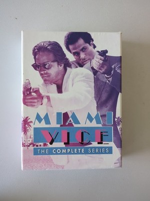 Miami Vice The Complete Series DVD 20 Disc Box Set 5 Seasons, Rough Box