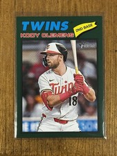 Kody Clemens 2026 Topps Heritage Green #321 Minnesota Twins