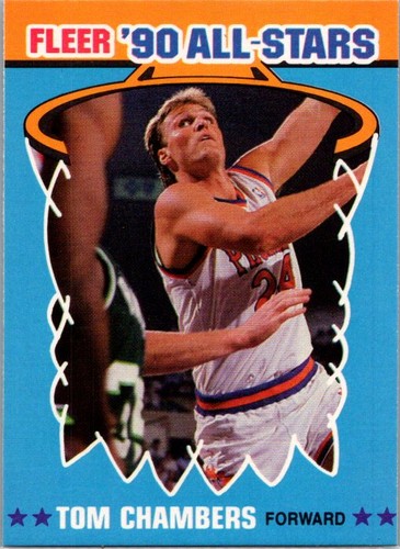 Tom Chambers #8 1990 Fleer All-Star card