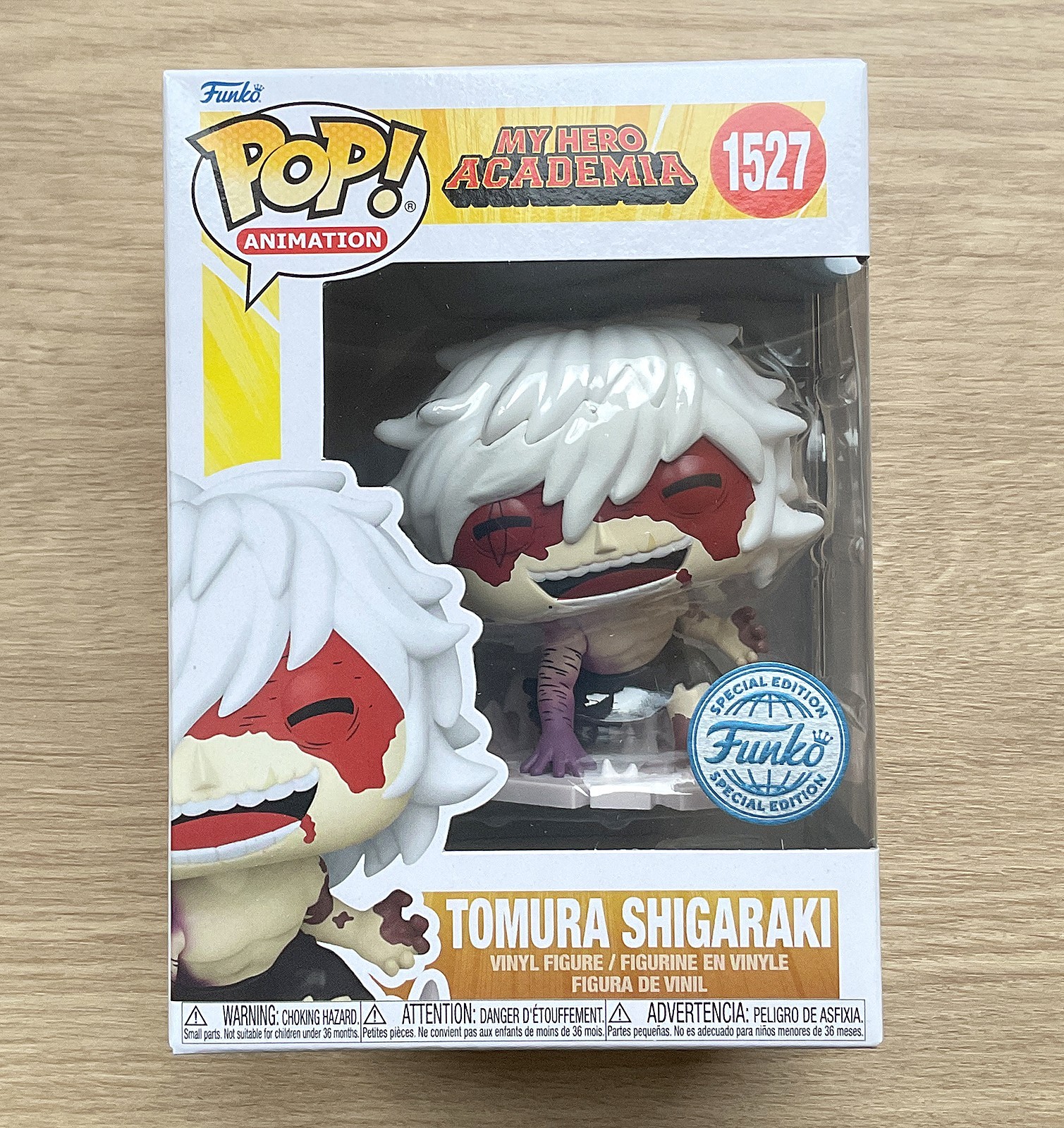 Funko Pop My Hero Academia Tomura Shigaraki #1527 + Protector Gratis